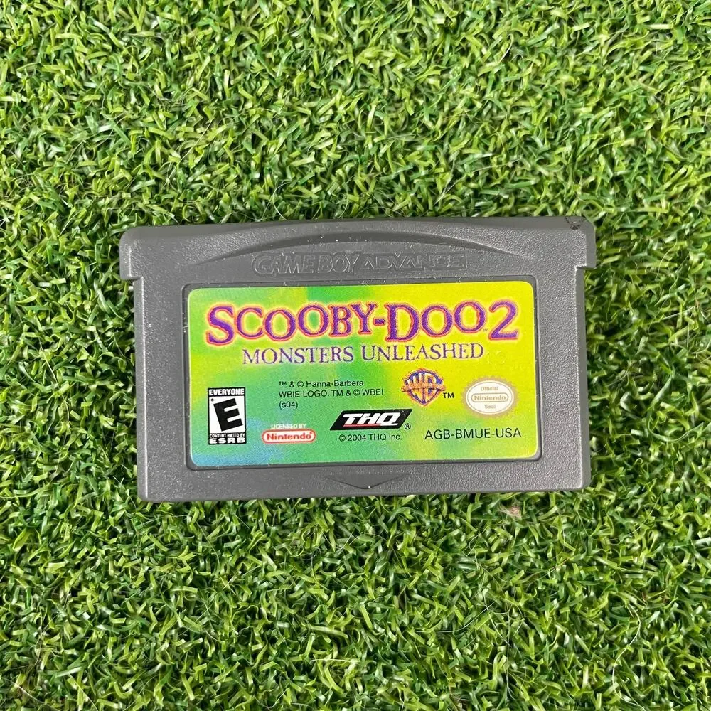 Scooby-Doo 2: Monsters Unleashed Nintendo Game Boy Advance Cartridge